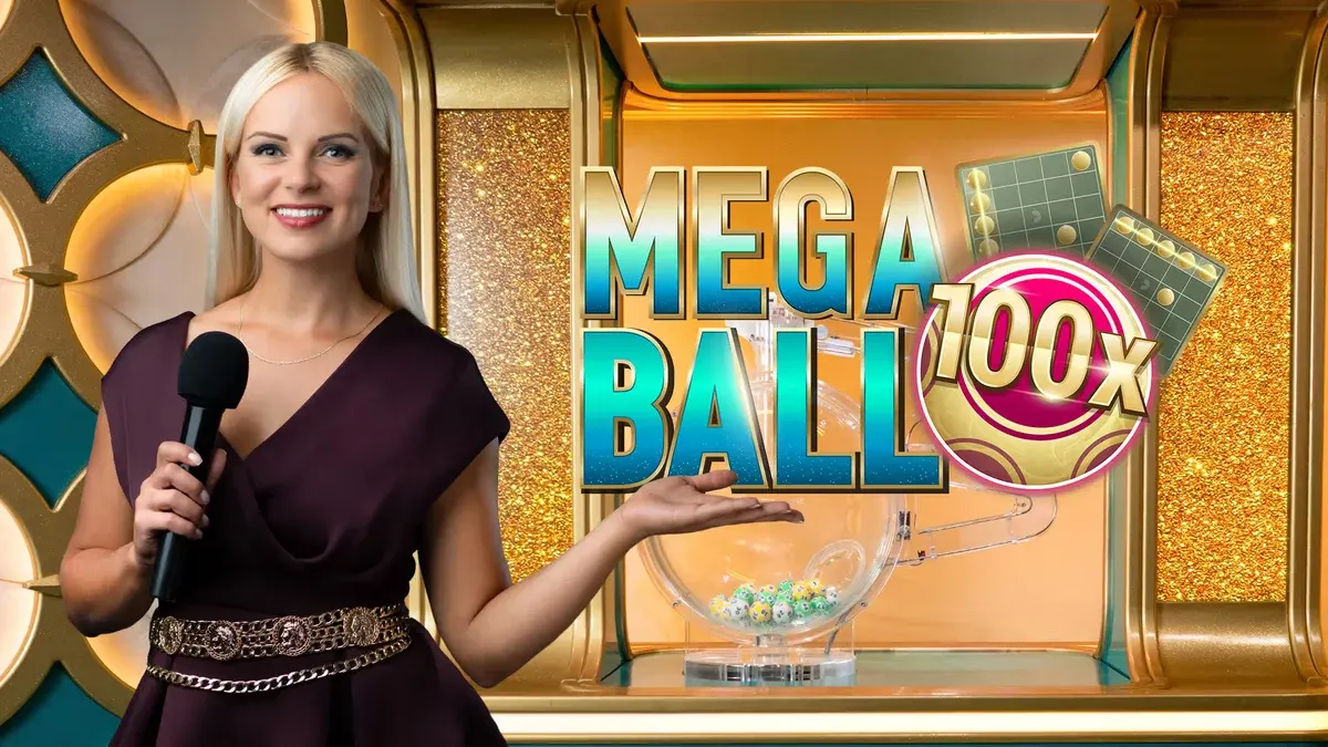 Mega Ball Live Lottery Game Show and Bouncing Ball Blower Machine