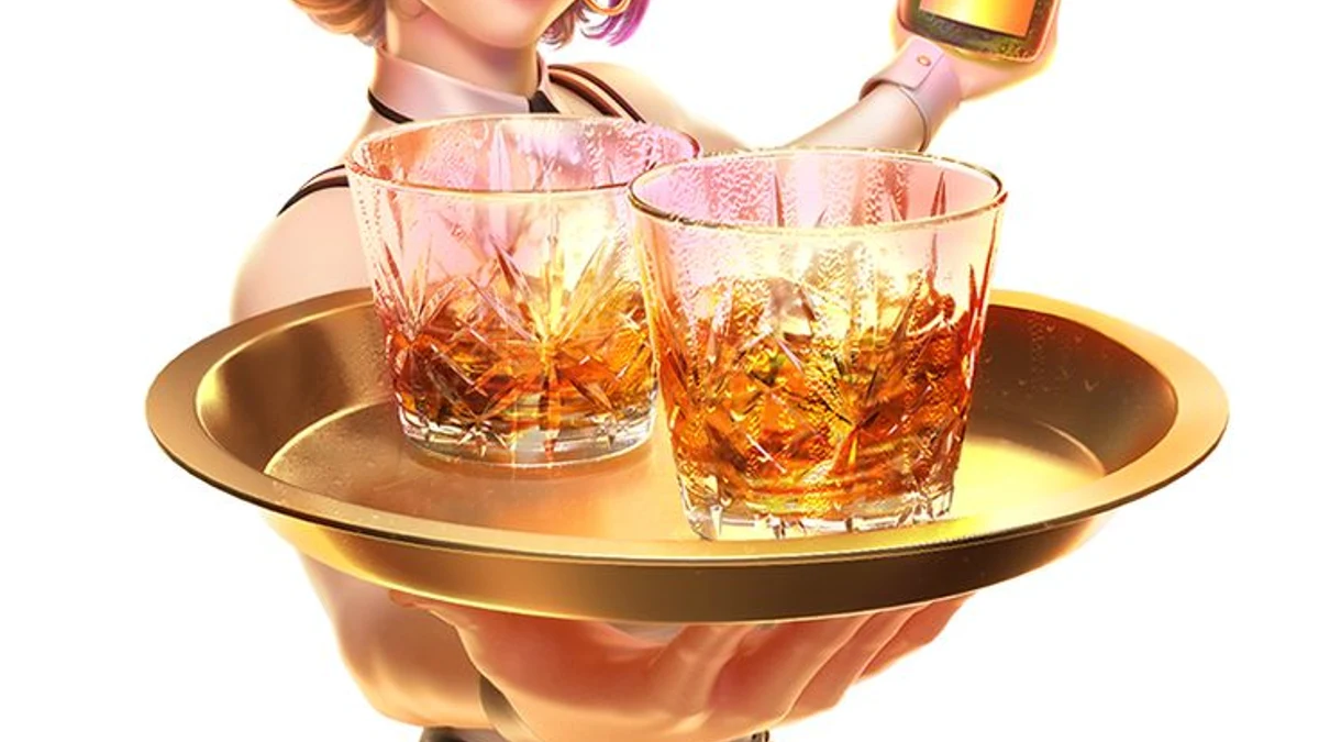 Cocktail Nights Neon Lounge Reels and Bottom Multiplier Bar