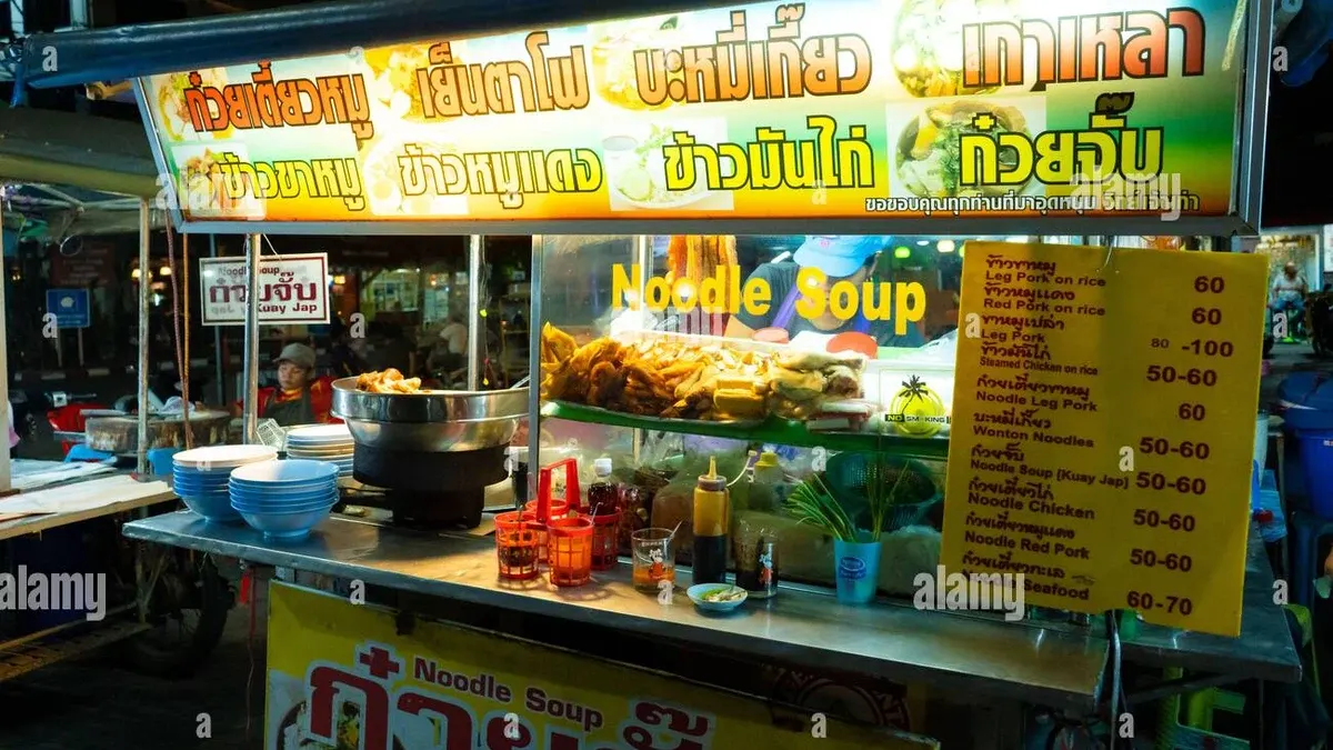 Night Market Asian Street Food Slot Reels and Scatter Features