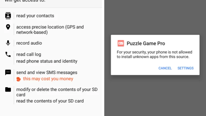Android Package Installer Permission and Cache Clearing Walkthrough