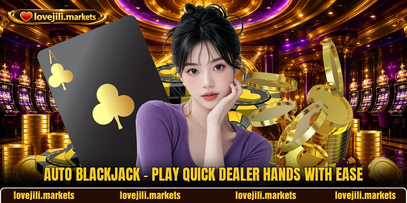 Auto Blackjack - Play Quick Dealer Hands With Ease