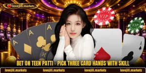 Bet On Teen Patti - Pick Three Card Hands With Skill