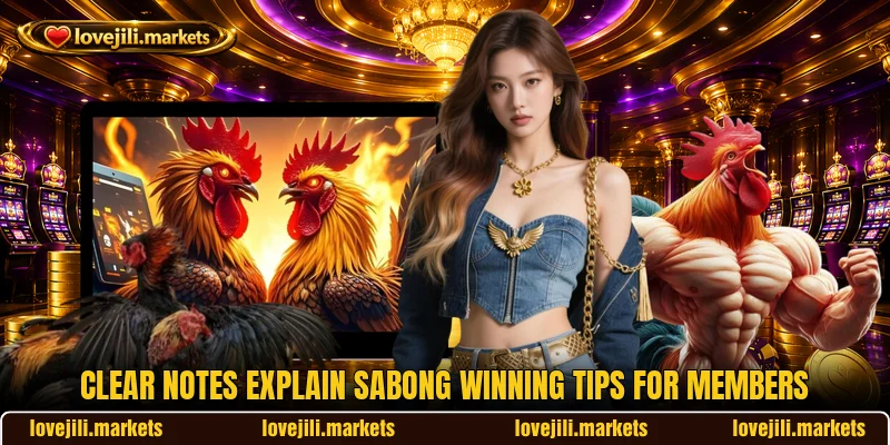 Clear notes explain Sabong Winning Tips for members Clear notes explain Sabong Winning Tips for members