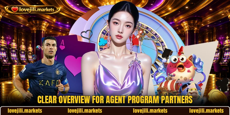 Clear overview for agent program partners Clear overview for agent program partners