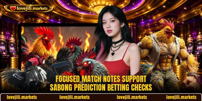 Focused match notes support Sabong Prediction betting checks Focused match notes support Sabong Prediction betting checks