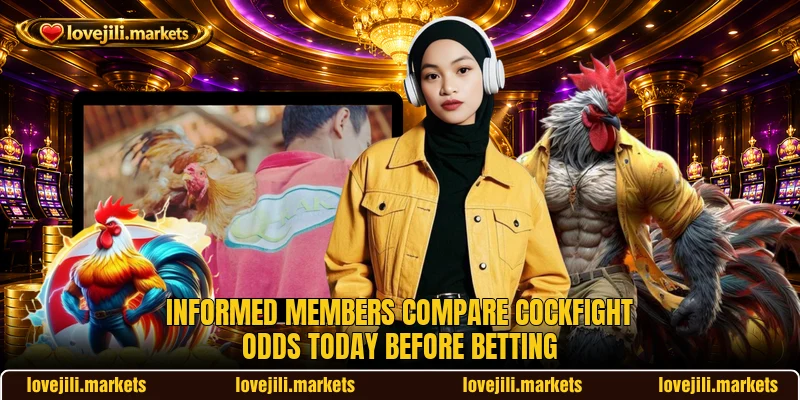 Informed members compare Cockfight Odds Today before betting Informed members compare Cockfight Odds Today before betting