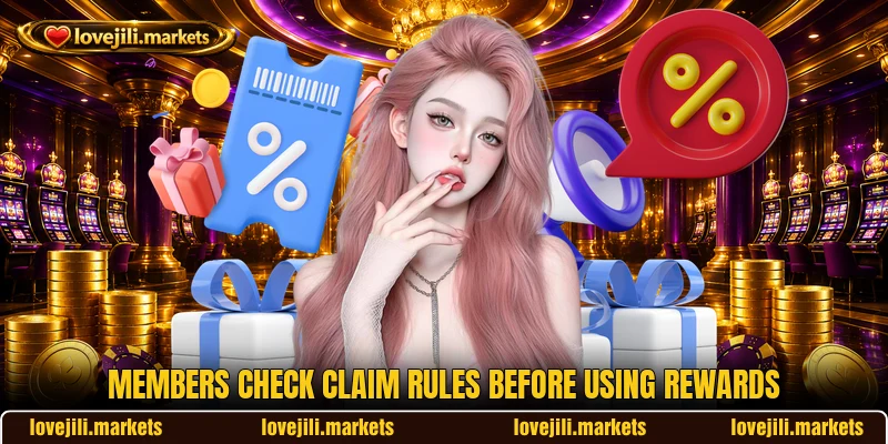 Members check claim rules before using rewards