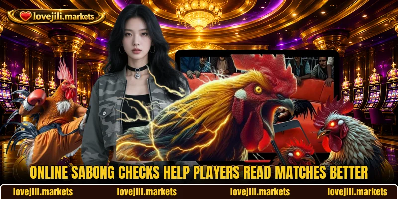 Online sabong checks help players read matches better