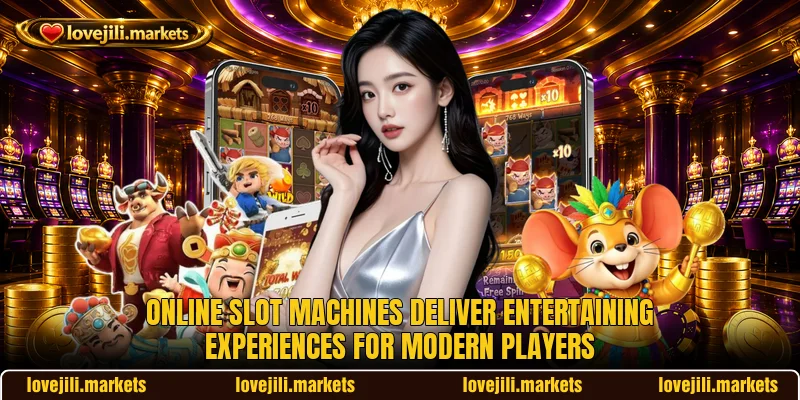 Online slot machines deliver entertaining experiences for modern players