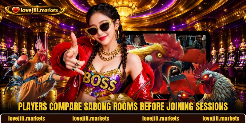 Players compare sabong rooms before joining sessions Players compare sabong rooms before joining sessions