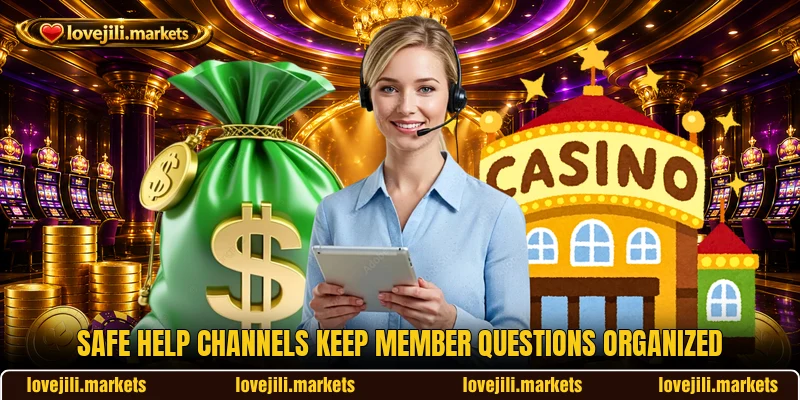 Safe help channels keep member questions organized Safe help channels keep member questions organized