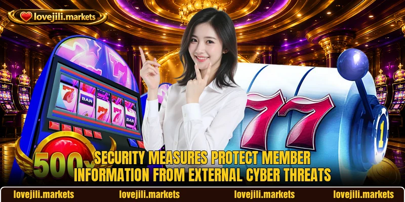 Security measures protect member information from external cyber threats