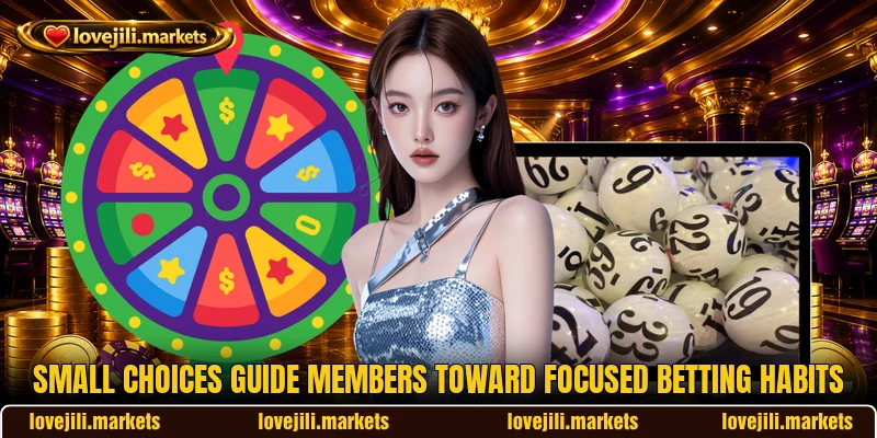 Small choices guide members toward focused betting habits Small choices guide members toward focused betting habits