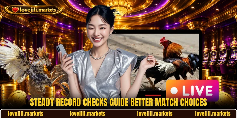 Steady record checks guide better match choices Steady record checks guide better match choices