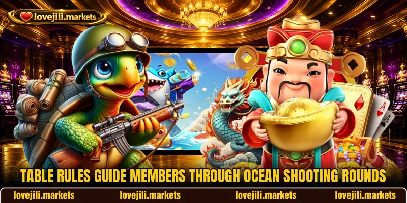 Table rules guide members through ocean shooting rounds Table rules guide members through ocean shooting rounds