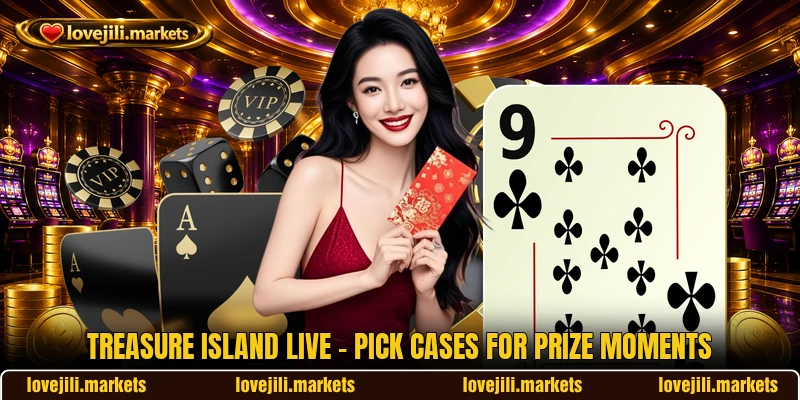 Treasure Island Live - Pick Cases For Prize Moments